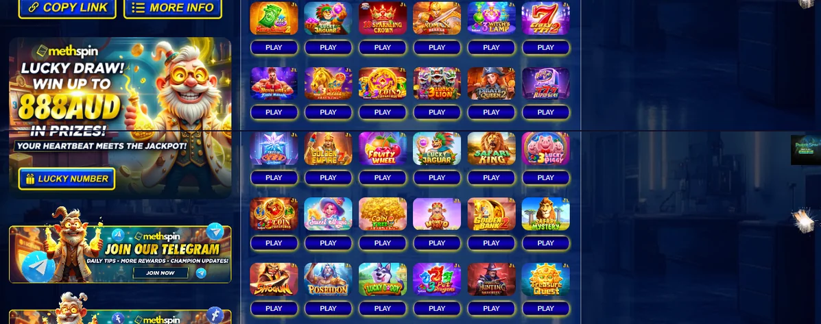 Spin exciting slot games